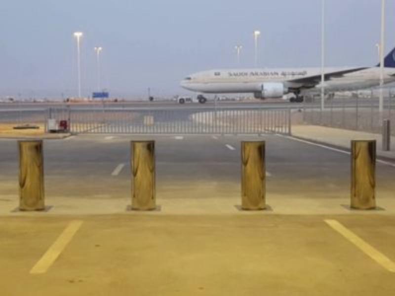 Bollards para maior Segurança em Aeroportos