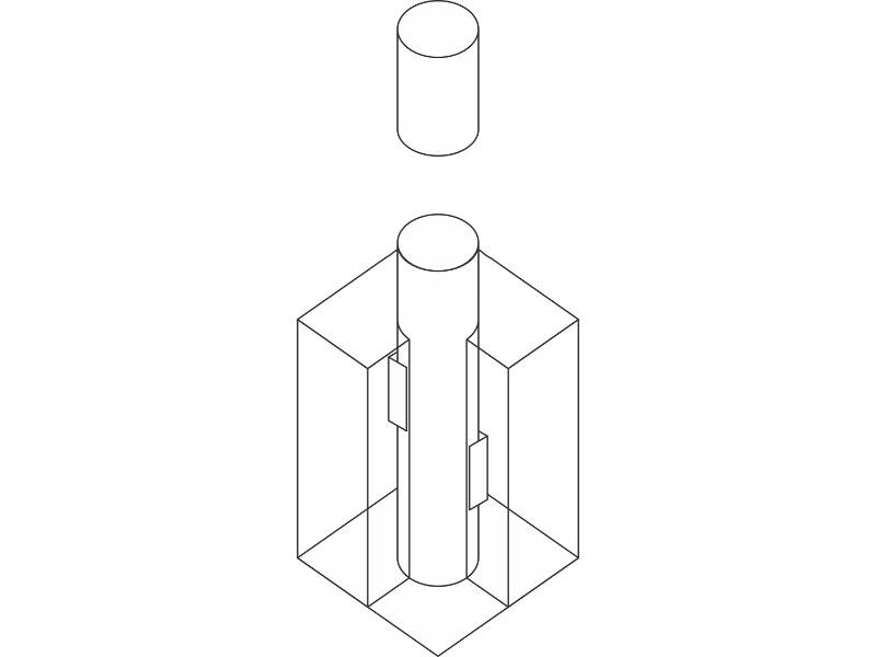 Bollards de Aço - Detalhes